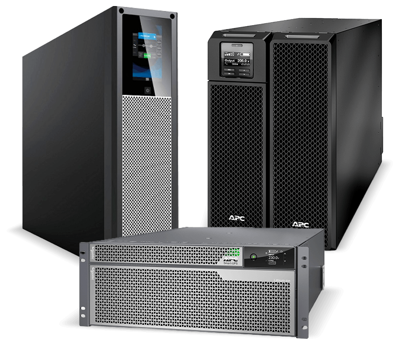 Nobreaks Monofásicos Eaton e APC Smart-UPS Rack e Torre